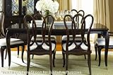 American Drew Sonata Leg Merlot Finish