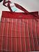 Della Q Red Stripe Mazie Knitting Tote Bag