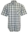 No Fear Men's RAT TRAP BUTTON UP- Cr&egrave;me