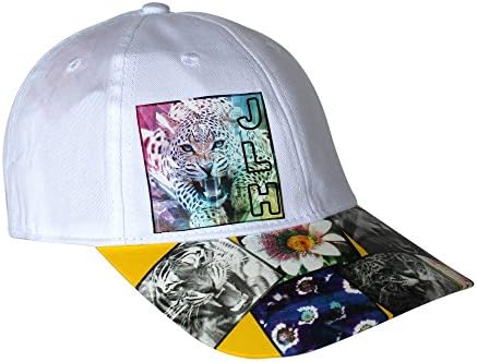 Women's adjustable cap flowers and animal prints