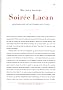 Soir�e Lacan : Montparnasse, le 6 septembre 2011, � 21H15