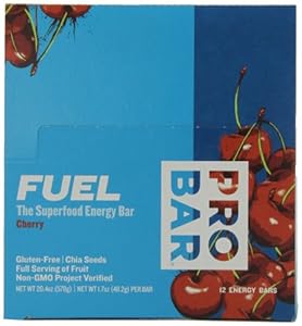 ProBar Fruition Bar, Cherry, 1.7-Ounce (Pack of 12)