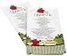 DII Apple Pie Recipe, Green Gingham, Set of 2