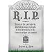 R.I.P.: Here Lie the Last Words, Morbid Musings, Epitaphs and Fond Farewells of the Famous and Not-so-famous