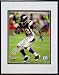 Adrian Peterson (Purple Jersey) 2008 Rushing Action Double Matted 8O x 10O Photograph in Black An