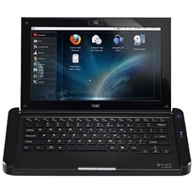 eCafe Slim HD Netbook (800Mhz ARM Cortex A8 Freescale Intel MX515 Processor, RAM 512MB, Flash Storage 8GB)