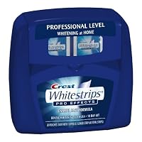 Crest Whitestrips Pro Effects,10-Day Dental Whitening Formula System, 40 Strips (Packaging May Vary)