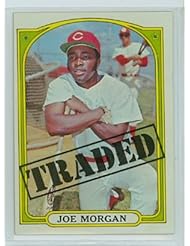 1972 Topps Baseball 752 Joe Morgan TRD Excellent to Mint High Number