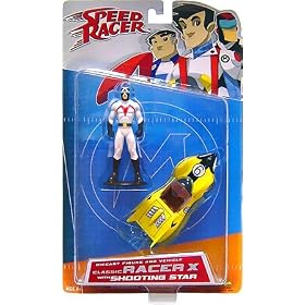 Speed Racer Art Asylum Die-Cast Series 1 Classic Racer X with Shooting Star by Speed Racer