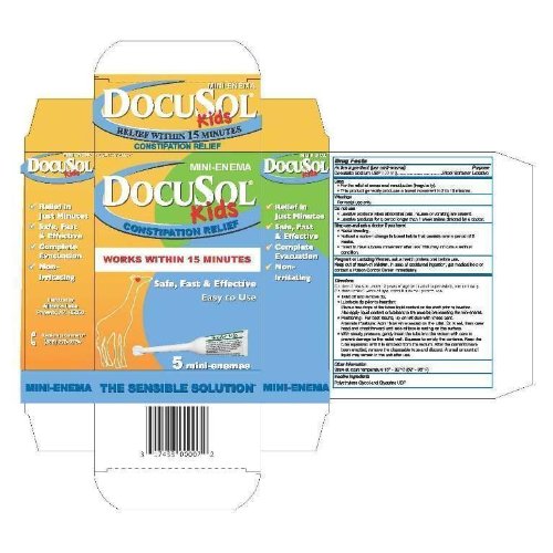 Docusol Kids 5 Mini Enemas