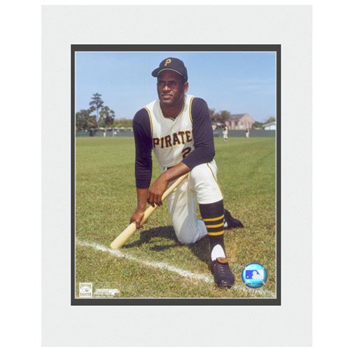 Pittsburgh Pirates Roberto Clemente Matted Photo
