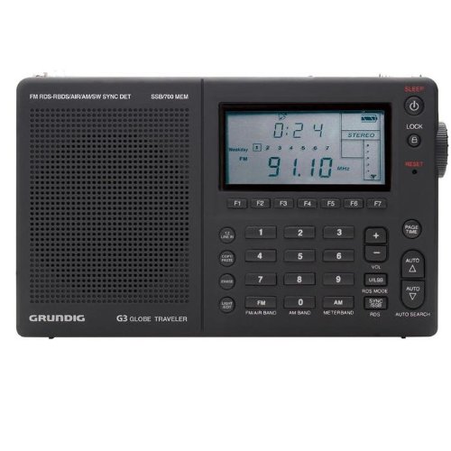 ETON Globe Traveler G3 AM/FM/Shortwave Radio with Aircraft Band, Single-Side Band, Radio Data System and Synchronous Detector