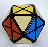 Lanlan® 12 Aix Tetrakaidecahedron Puzzle Cube Black