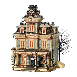 Amazon.com: Department 56 Snow Village Halloween Grimsly Manor: Home