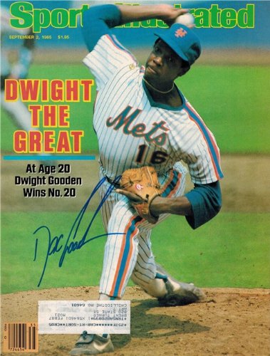 Dwight Gooden Autographed/Hand Signed Mets Sports Illustrated 9/2/85