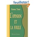 L'opinion et la foule