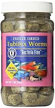 San Francisco Bay Brand ASF71510 Freeze Dried Tubifex Worms for Freshwater Fish, 28gm
