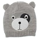 Childrens/Kids Girls Teddy Bear Design Winter/Ski Hat With Inner Lining