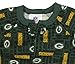 Green Bay Packers NFL Newborn and Toddler Fleece Sleeper, Green