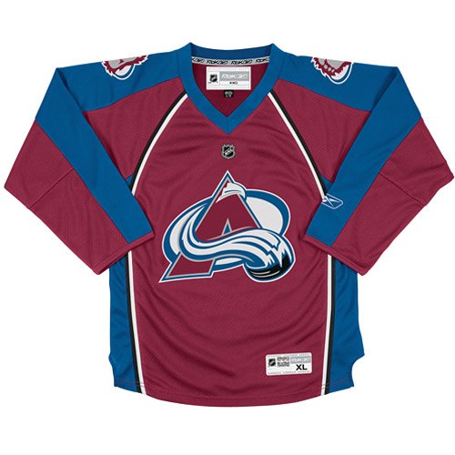 NHL Toddler Colorado Avalanche Team Color Replica Jersey - R54Hwbqq (Maroon, 2-4T)