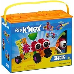 Kid K'nex Zoomin' Buddies-81 pcs