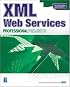 XML Web Services Professional Projects