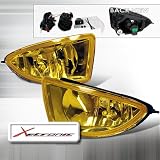 04-05 Honda Civic OEM-style Fog Lights w  Relay & Switch - Yellow (Pair) by Atomic