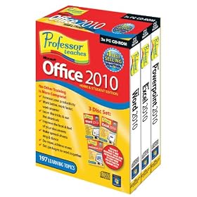 Professor Teaches Microsoft Office 2010 Home and Student (3 Pack)(PC)