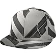 Fly Racing Fat Stripe Men's Flexfit Fashion Hat - Black/Grey