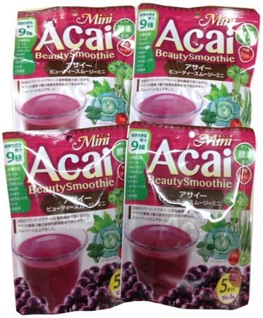 Unimat RIKEN Acai Beauty smoothie mini <10gX5 bags> 4 set