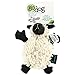 goDog Fuzzy Wuzzy with Chew Guard Small, Lamb