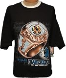 4XL NBA Dallas Mavericks 2011 Finals Champions Roster & Ring T-shirt 4XL