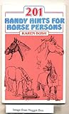 201 handy hints for horse persons