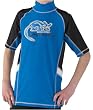 Kangaroo Poo Junior Rash Vest Royal/Black. 20p from the sale of this item goes to Teenage Cancer Trust