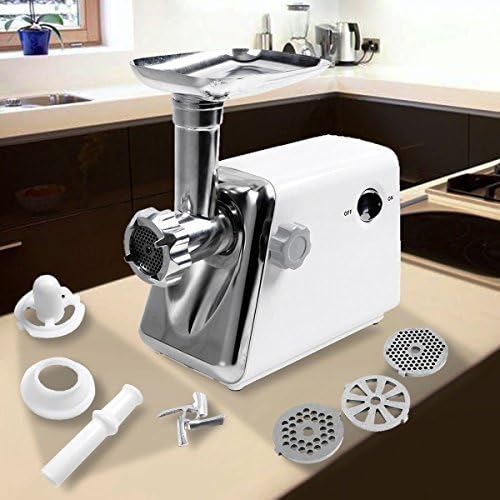 1300 Watt Electric Meat Grinder Industrial Meat Grinder US Stock Steel New by Detroit Bathware LLC