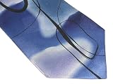 Jerry Garcia XL Silk Tie Desert Storm Blue Blues