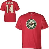 Minnesota Wild Martin Havlat Red Name and Number T-Shirt
