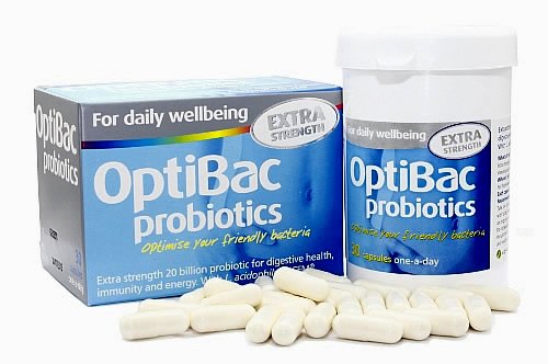 Optibac Probiotics for Daily Wellbeing Extra Strength 30 Vegetarian Capsules