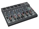 Behringer 1002B Xenyx Premium 10-Input 2-Bus Mixer with Xenyx Preamps, British Eqs And Optional Battery Operation