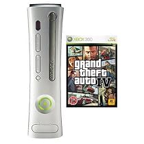 Xbox 360 Console and Grand Theft Auto IV Bundle