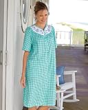 National Checked House Coat