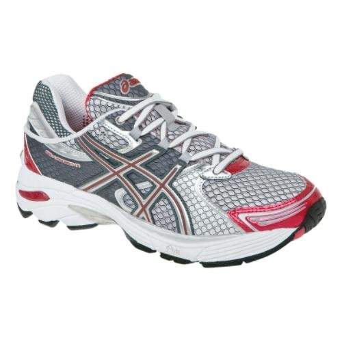 ASICS Women's GEL-Landreth 6 Running Shoe,White/Lightning/Cherry,5.5 M US
