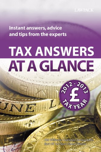 Tax Answers at a Glance 2012/13