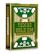 Copag Texas Hold'em Poker Size Jumbo Index Plastic Playing Cards (Black)