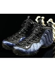 Single Detail Page Misc: Air Foamposite One Pro PRM Royal Blue OG Sneakers Shoes 3D Keychain Figure - Fat Garage
