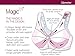Glamorise Women's Magiclift All-Over Lace Soft Cup Bra