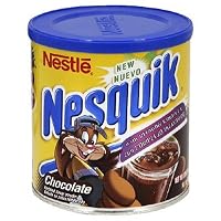 Nestle Nesquik Powder Drink Mix, Chocolate, 14.1-Ounce Cans (Pack of 6)