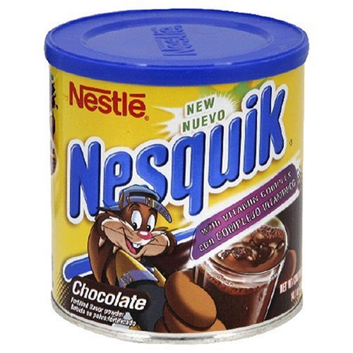 Nestle Nesquik, Chocolate, 14.1-Ounce Canisters (Pack of 6) by Nestle