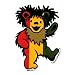 Grateful Dead - Dancing Rasta Bear Sticker / Decal