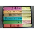 Protestantism, Catholicism, Judaism, Buddhism, Hinduism, Islam : Six-Volume Set of Great Religions of Modern Man by J. Leslie Dunstan [Protestantism], George Brand [Catholicism], Arthur Hertzberg [Judaism], and Richard A. Gard [Buddhism]